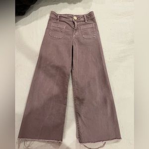 Girls Zara Marine jeans, size 8, lavender